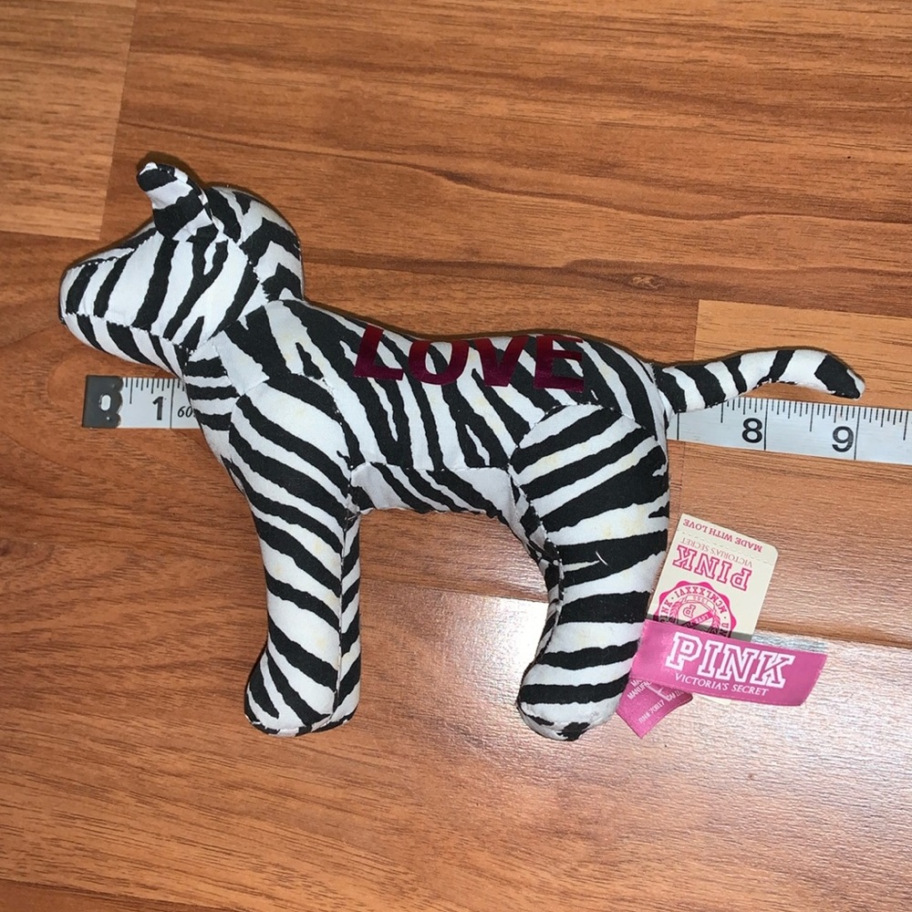 NWT PINK by Victoria’s Secret Zebra Print Dog - Picture 4 of 11